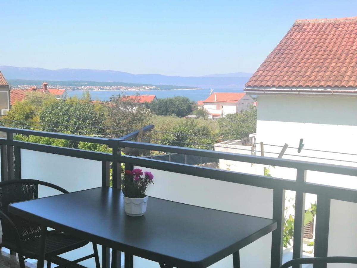 Lovely Sea View House In Malinska Island Krk Exterior foto