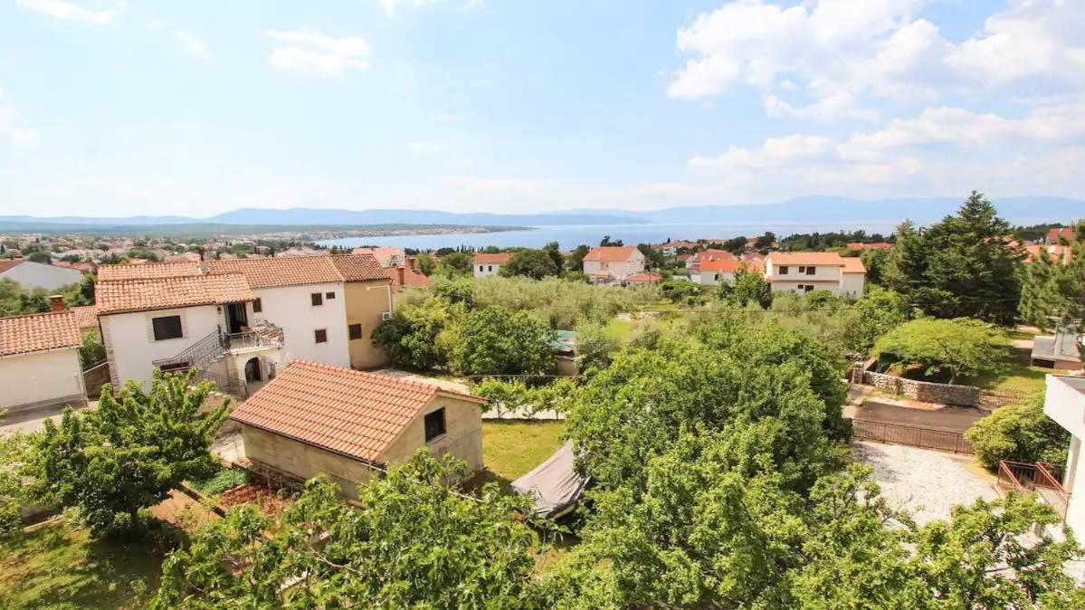 Lovely Sea View House In Malinska Island Krk Exterior foto
